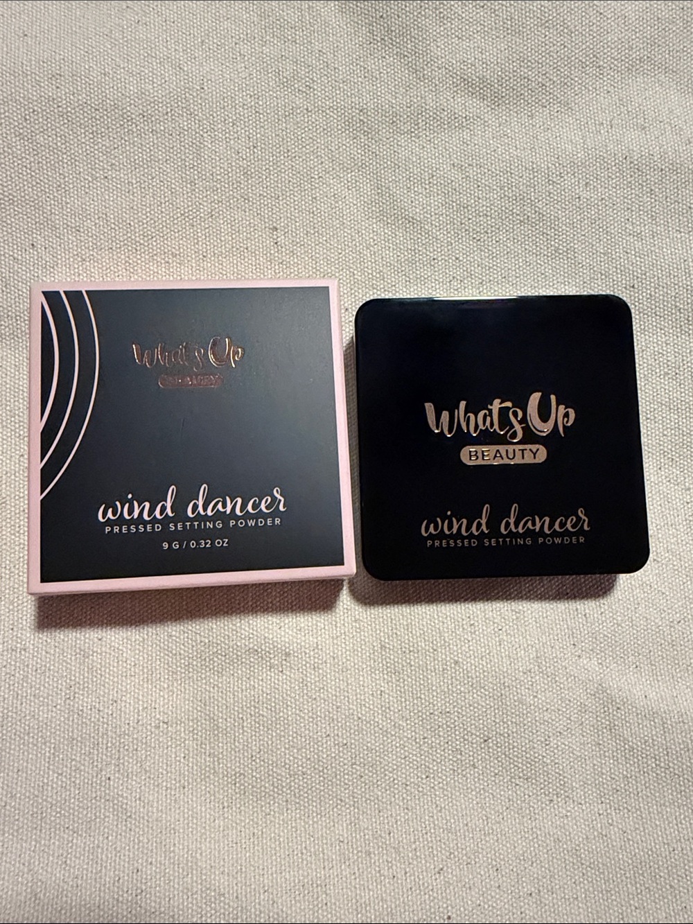 What's Up Beauty Wind Dancer Pressed Setting Powder - medium